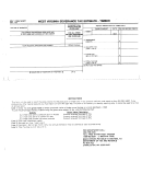 Form Wv/sev -400t - West Virginia Severance Tax Estimate -timber