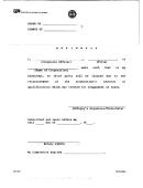Form Rv-1917 - Affidavit Corporate Officer - Tennesee Department Of Revenue