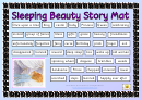 Sleeping Beauty Story Mat Template