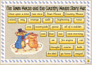 The Town Mouse And The Country Mouse Story Mat Template