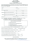 Business And Employer Registration Template - Parma Income Division Printable pdf
