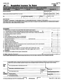 Form 570 - Nonadmitted Insurance Tax Return - State Of California