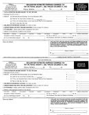 Form N-1 - Declaration Estimated Norwood Earnings Tax - State Of Ohio