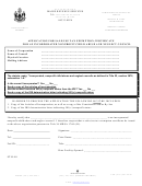 Application For Sale/use Tax Exemption Certificate For An Incorporated Nonprofit Child Abuse And Neglect Council
