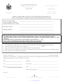 Application For Sale/use Tax Exemption Certificate For A Nonprofit Church Affiliated Residential Home