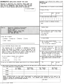 Form Uct-5332 - Domestic Employer's Report For 2008