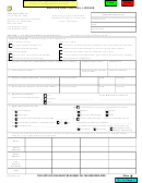 Form Mf-100 - Application For Fuel License - 2003