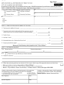 Form Al-4267 - Application For Extension Of Time To File City Of Albion Tax Returns