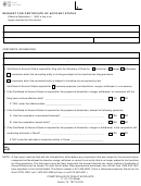 Form 05-359 - Request For Certificate Of Account Status - Texas Comptroller Of Public Accounts