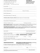 Business Registration Form - The Village Of Taos Ski Valley