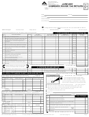 Combined Excise Tax Return Form - June 2001