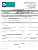 Wic Vendor Application Form - Maine Department Of Health And Human Services