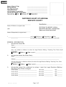 Petition To Modify Legal Decision Making, Parenting Time And Child Support Form - Superior Court Of Arizona, Mohave County