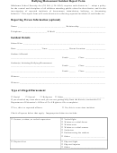 Bullying/harassment Incident Report Form - Oklahoma State Department Of Education