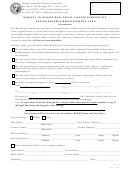 Request To Reissue Real Estate License Certificate And/or Renewal/reinstatement Card (form Rec 1.22) - North Carolina Real Estate Commission
