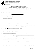 Form Rec 1.45 - Nonresident Supplement To The Application For Real Estate License - North Carolina Real Estate Commission