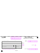 Form K-150v - Kansas Franchise Tax Voucher July 2007