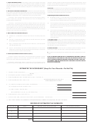 Estimated Tax Worksheet - Record Of Estimated Tax Payments