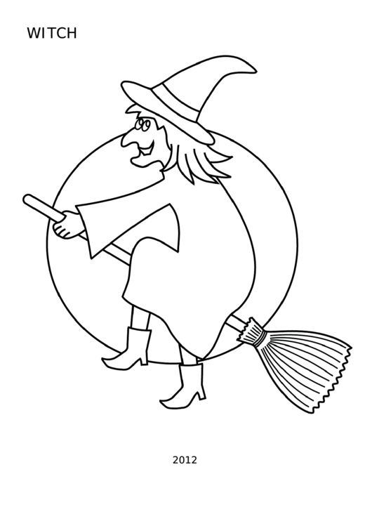 Top 8 Witch Coloring Sheets free to download in PDF format