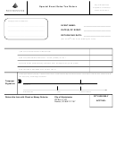 Special Event Sales Tax Return Form - City Of Westminster Sales Tax Division