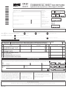 Form Cr-Q1 - Commercial Rent Tax Return - 2010/11 Printable pdf