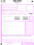 Form K-150 - Kansas Franchise Tax - Balance Sheet July 2006