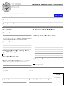 Form Cr 147 - Application For Registration - Forein Limited Partnership