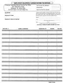 Employer's Quarterly Earned Income Tax Return