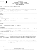 Form Dws-hcd 884 - Alimony And/or Child Support Form - Department Of Workforce Services - Utah
