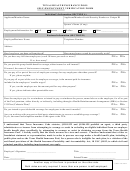 Self-employment Verification Form