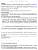 Instructions For Municipal Ir-Long Form 2006 Printable pdf
