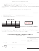2006 Declaration Of Estimated Tax Worksheet - City Of Gallipolis Printable pdf