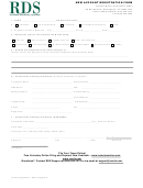 New Account Registration Form - 2010