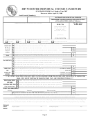 Individual Income Tax Return - City Of Wooster - 2007 Printable pdf