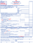 Form Ir - Income Tax Return 2007 - Sharonville
