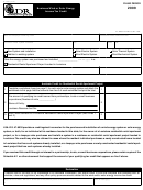 Fillable Form R-1081 - Business Wind Or Solar Energy Income Tax Credit - 2009 Printable pdf