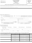 Form Mft-7r - Application For Renewal Of Wholesale Dealer's License - 2000