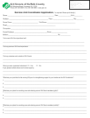 Girl Scouts Of Suffolk County Service Unit Coordinator Application Form