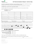 Girl Scouts Of The Colonial Coast Girl Financial Assistance Request Summer Camp Form