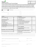 Service Unit/community Financial Report Form