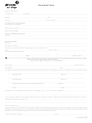 Form Pg-0085cw - Permission Form