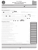 Form 355sc - Domestic Or Foreign Security Corporation Return - 2005 Printable pdf