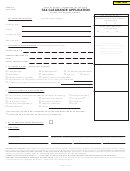 Form A-6 - Tax Clearance Application (2006)