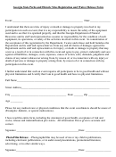 Georgia State Parks And Historic Sites Registration And Waiver Release Form - Georgia Department Of Natural Resources