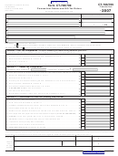 Form Ct-706/709 - Connecticut Estate And Gift Tax Return - 2007