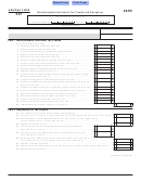 Fillable Arizona Form 301 - Nonrefundable Individual Tax Credits And Recapture 2005 Printable pdf