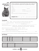 Cat Adoption Profile Form