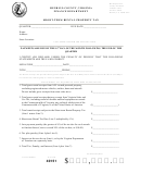 Form 40151 - Short-term Rental Property Tax Form - Finance Department - Henrico County - Virginia