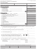 Form Lic 401a - Supplemental Financial Information