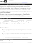 Pending Permanent Residency Form For International Students